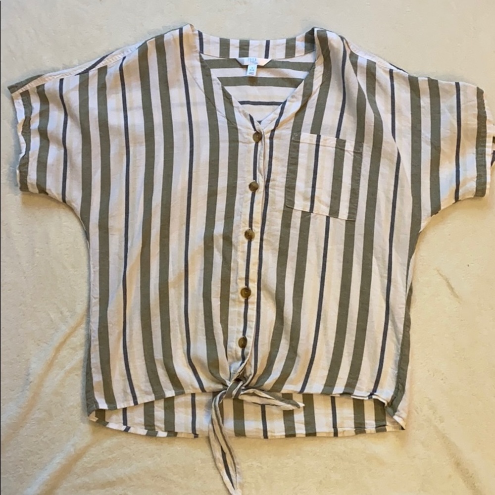 Button up top